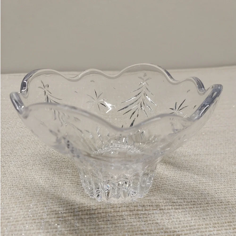 Celebrations by Mikasa Crystal Glass Bowl 6